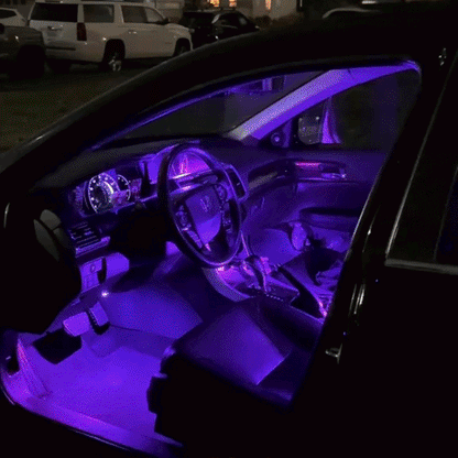 足元から愛車を彩る ワイヤレスRGBフットライト