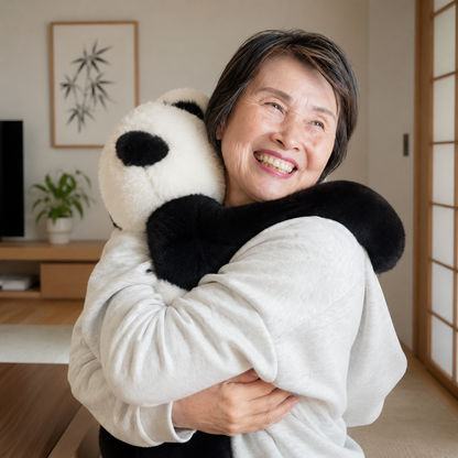 セラピー発想のやさしい重み 動物の抱きぬいぐるみ